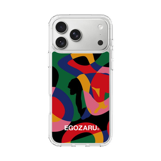 スリムプロテクションケース［ EGOZARU - ポップパターン ］