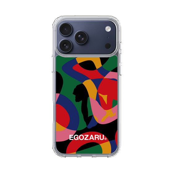 スリムプロテクションケース［ EGOZARU - ポップパターン ］