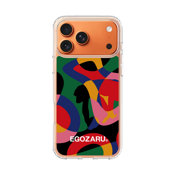 スリムプロテクションケース［ EGOZARU - ポップパターン ］