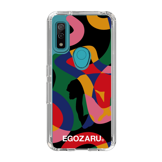 スリムプロテクションケース［ EGOZARU - ポップパターン ］