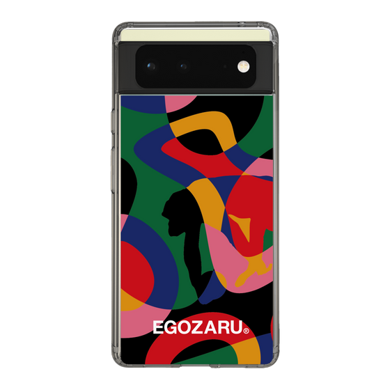 スリムプロテクションケース［ EGOZARU - ポップパターン ］