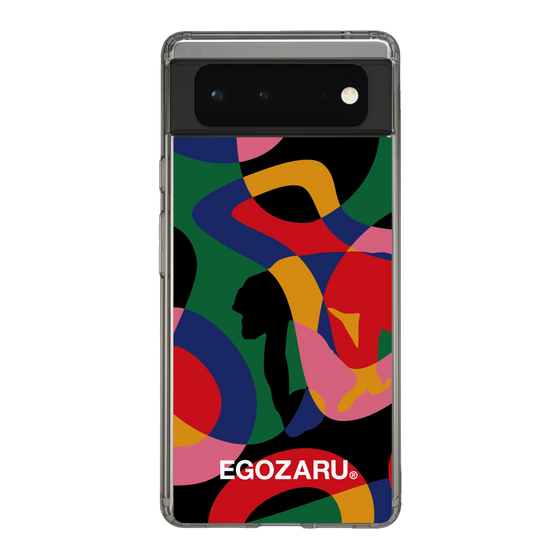 スリムプロテクションケース［ EGOZARU - ポップパターン ］