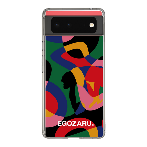 スリムプロテクションケース［ EGOZARU - ポップパターン ］