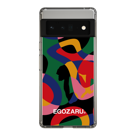 スリムプロテクションケース［ EGOZARU - ポップパターン ］