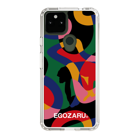 スリムプロテクションケース［ EGOZARU - ポップパターン ］