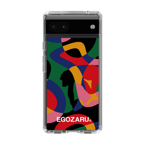 スリムプロテクションケース［ EGOZARU - ポップパターン ］