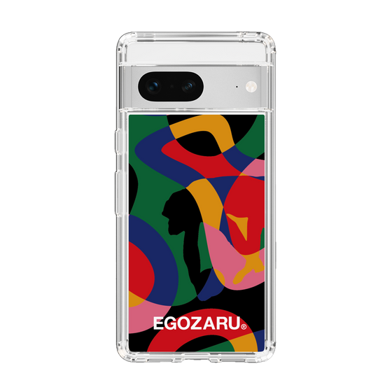 スリムプロテクションケース［ EGOZARU - ポップパターン ］