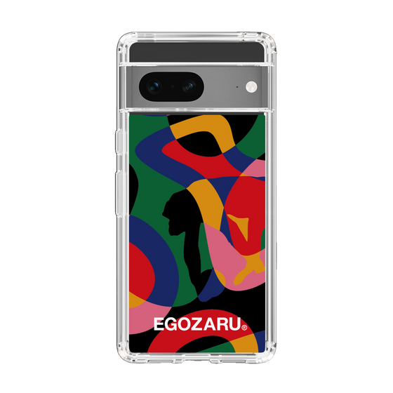 スリムプロテクションケース［ EGOZARU - ポップパターン ］