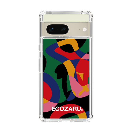 スリムプロテクションケース［ EGOZARU - ポップパターン ］