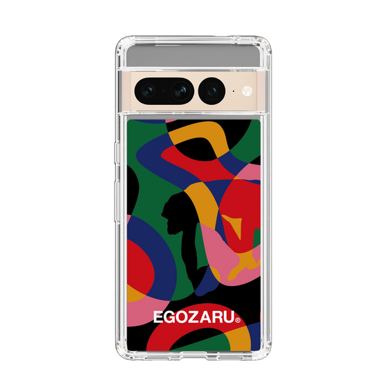 スリムプロテクションケース［ EGOZARU - ポップパターン ］