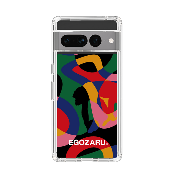 スリムプロテクションケース［ EGOZARU - ポップパターン ］