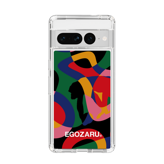 スリムプロテクションケース［ EGOZARU - ポップパターン ］