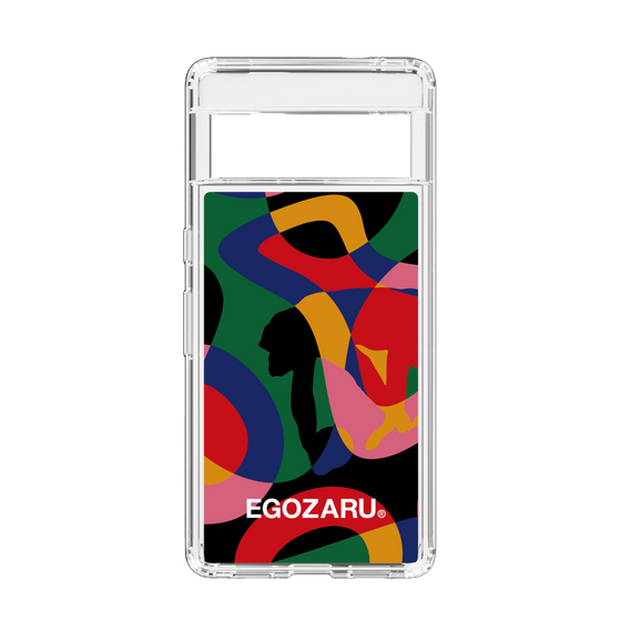 スリムプロテクションケース［ EGOZARU - ポップパターン ］