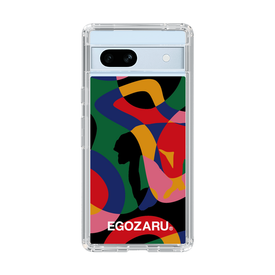 スリムプロテクションケース［ EGOZARU - ポップパターン ］