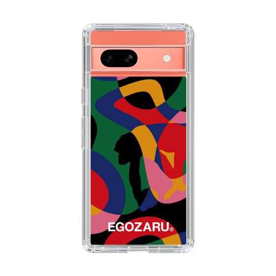 スリムプロテクションケース［ EGOZARU - ポップパターン ］