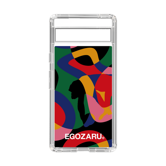 スリムプロテクションケース［ EGOZARU - ポップパターン ］