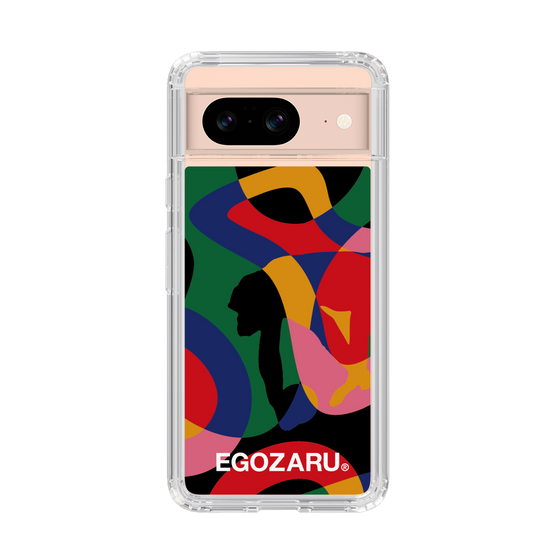 スリムプロテクションケース［ EGOZARU - ポップパターン ］