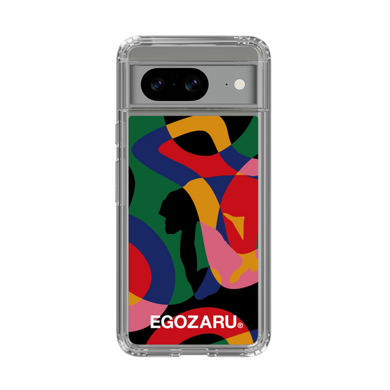 スリムプロテクションケース［ EGOZARU - ポップパターン ］