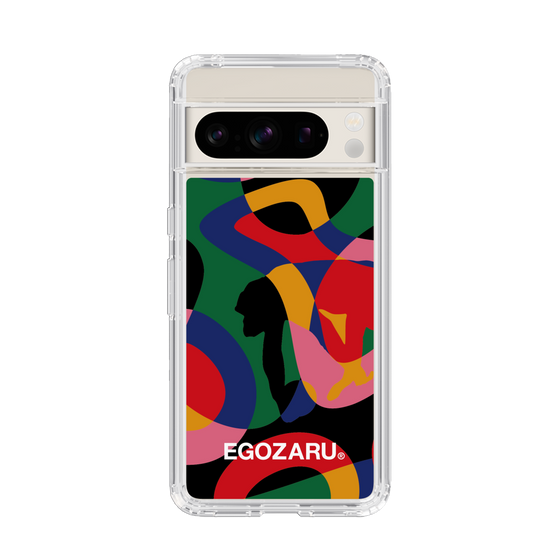 スリムプロテクションケース［ EGOZARU - ポップパターン ］