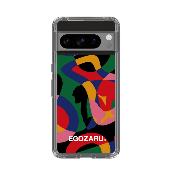 スリムプロテクションケース［ EGOZARU - ポップパターン ］