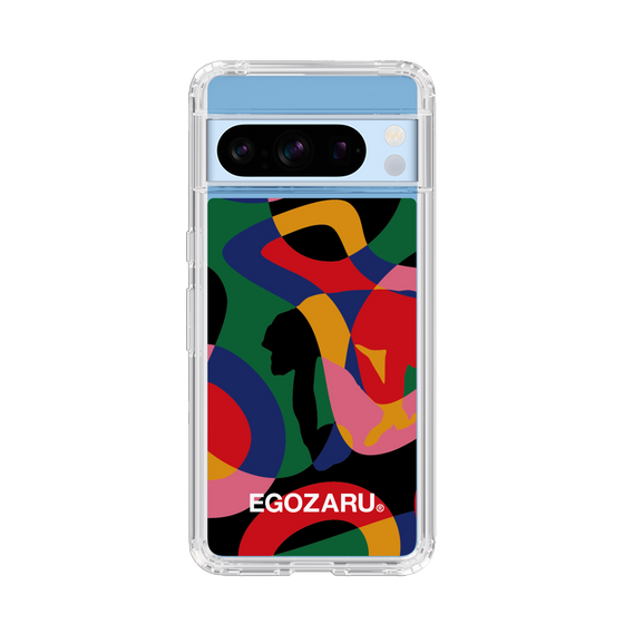 スリムプロテクションケース［ EGOZARU - ポップパターン ］