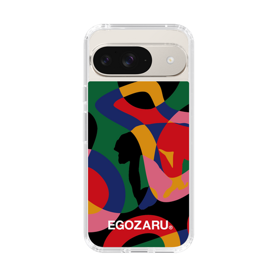 スリムプロテクションケース［ EGOZARU - ポップパターン ］