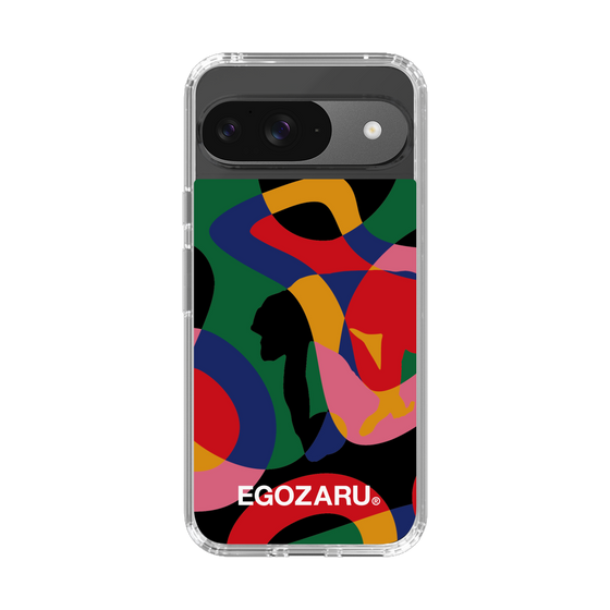 スリムプロテクションケース［ EGOZARU - ポップパターン ］