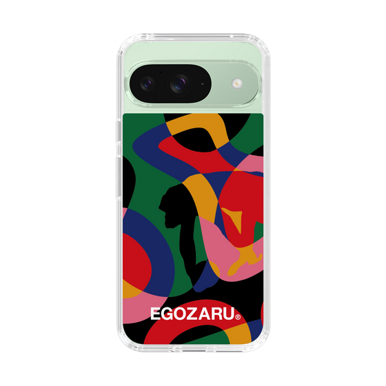 スリムプロテクションケース［ EGOZARU - ポップパターン ］