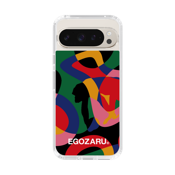 スリムプロテクションケース［ EGOZARU - ポップパターン ］