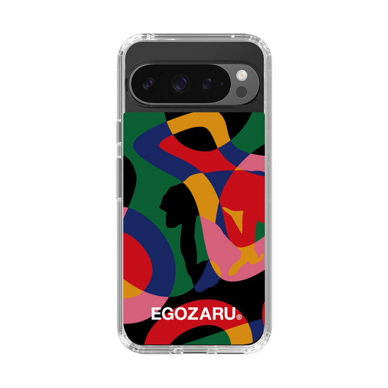 スリムプロテクションケース［ EGOZARU - ポップパターン ］