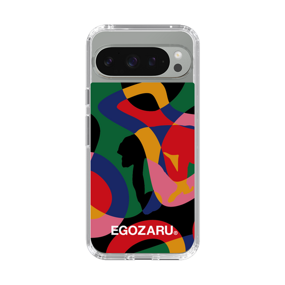 スリムプロテクションケース［ EGOZARU - ポップパターン ］