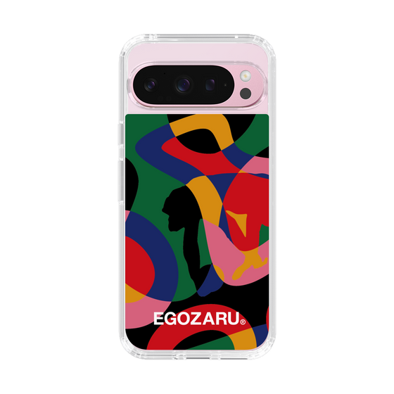 スリムプロテクションケース［ EGOZARU - ポップパターン ］