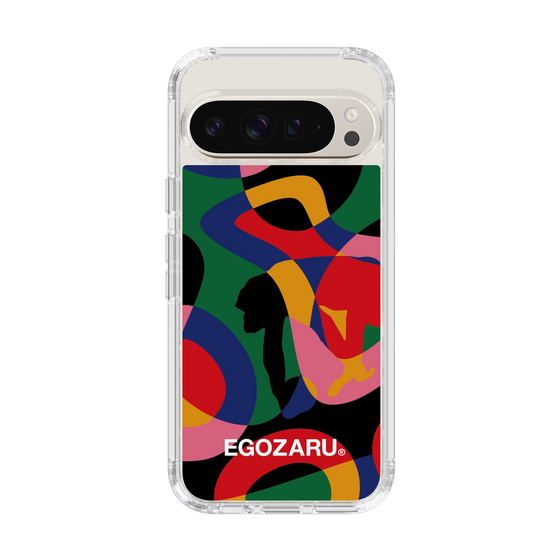 スリムプロテクションケース［ EGOZARU - ポップパターン ］