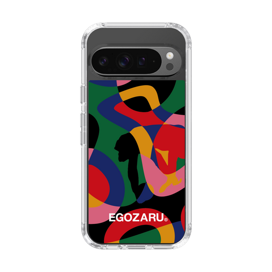 スリムプロテクションケース［ EGOZARU - ポップパターン ］