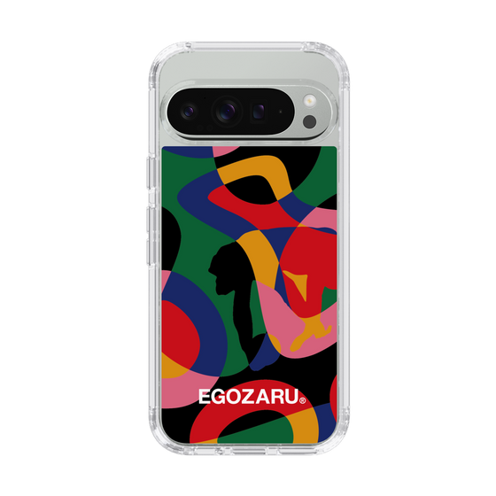 スリムプロテクションケース［ EGOZARU - ポップパターン ］