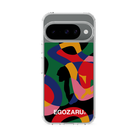 スリムプロテクションケース［ EGOZARU - ポップパターン ］