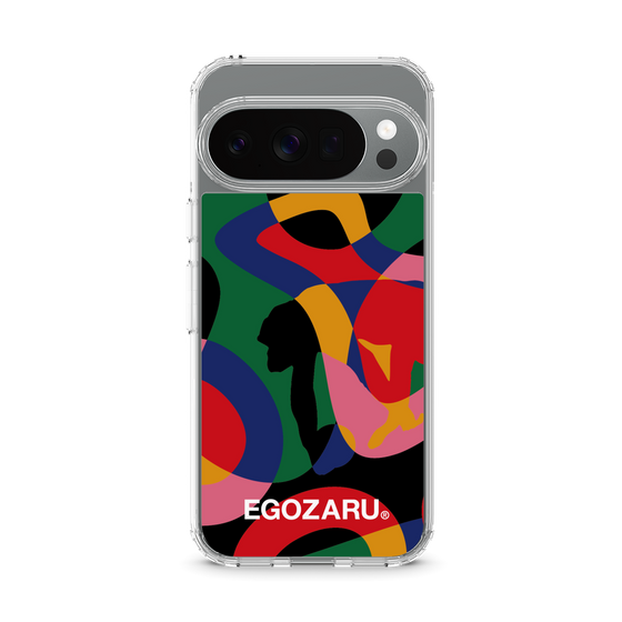 スリムプロテクションケース［ EGOZARU - ポップパターン ］