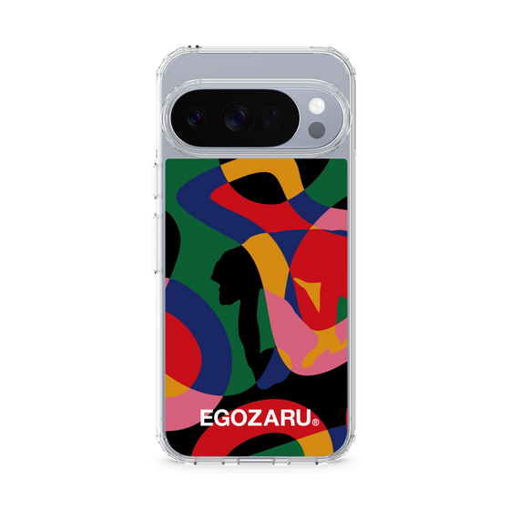 スリムプロテクションケース［ EGOZARU - ポップパターン ］