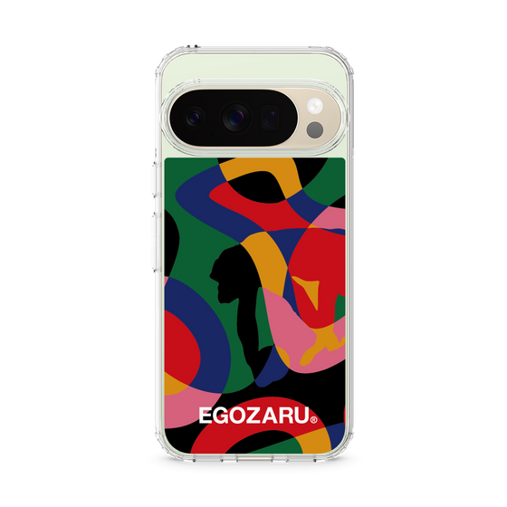 スリムプロテクションケース［ EGOZARU - ポップパターン ］