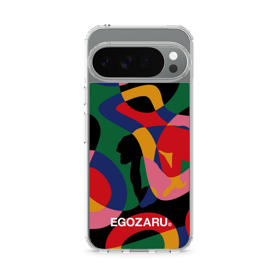 スリムプロテクションケース［ EGOZARU - ポップパターン ］