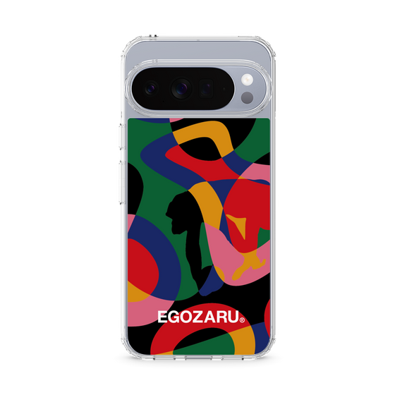 スリムプロテクションケース［ EGOZARU - ポップパターン ］