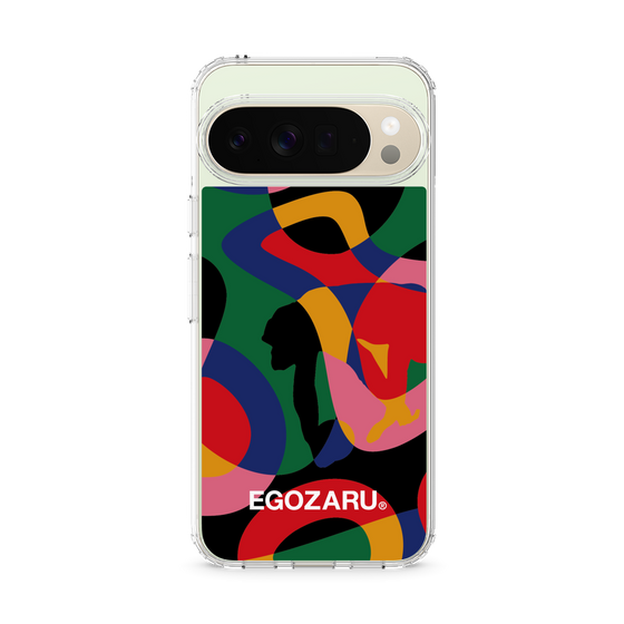 スリムプロテクションケース［ EGOZARU - ポップパターン ］