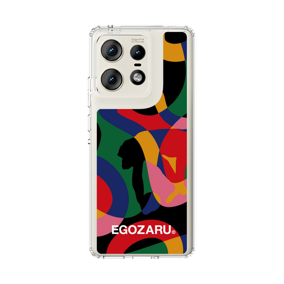 スリムプロテクションケース［ EGOZARU - ポップパターン ］