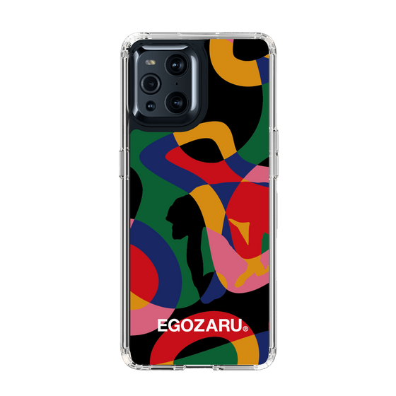 スリムプロテクションケース［ EGOZARU - ポップパターン ］