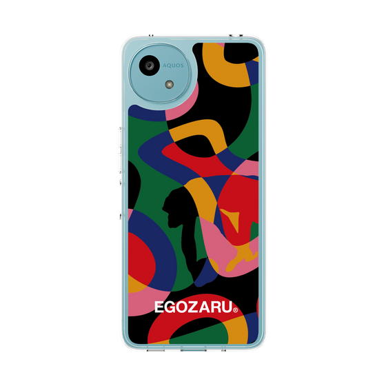 スリムプロテクションケース［ EGOZARU - ポップパターン ］