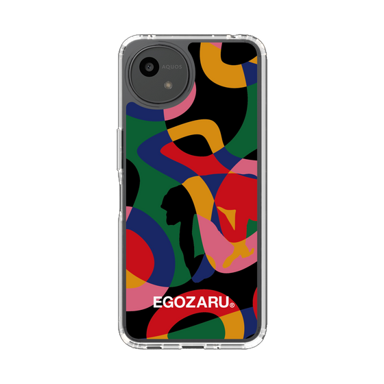スリムプロテクションケース［ EGOZARU - ポップパターン ］