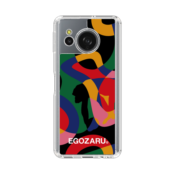 スリムプロテクションケース［ EGOZARU - ポップパターン ］