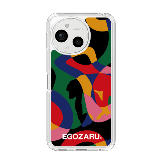 スリムプロテクションケース［ EGOZARU - ポップパターン ］