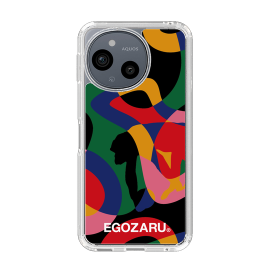 スリムプロテクションケース［ EGOZARU - ポップパターン ］