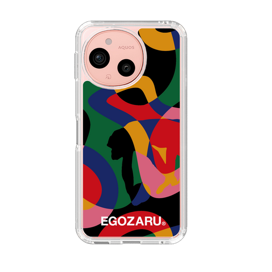 スリムプロテクションケース［ EGOZARU - ポップパターン ］